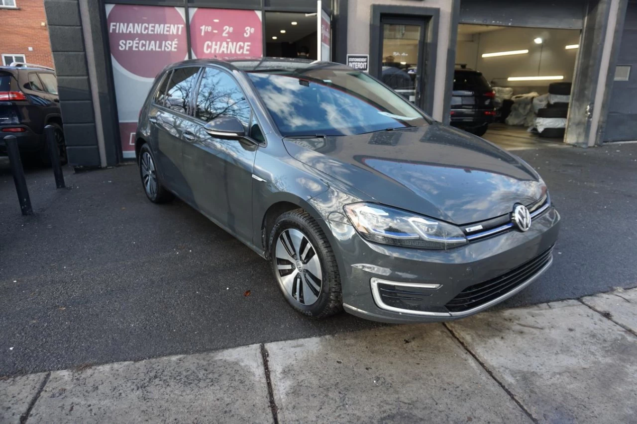 2020 Volkswagen e-Golf Comfortline camera fully loaded Image principale