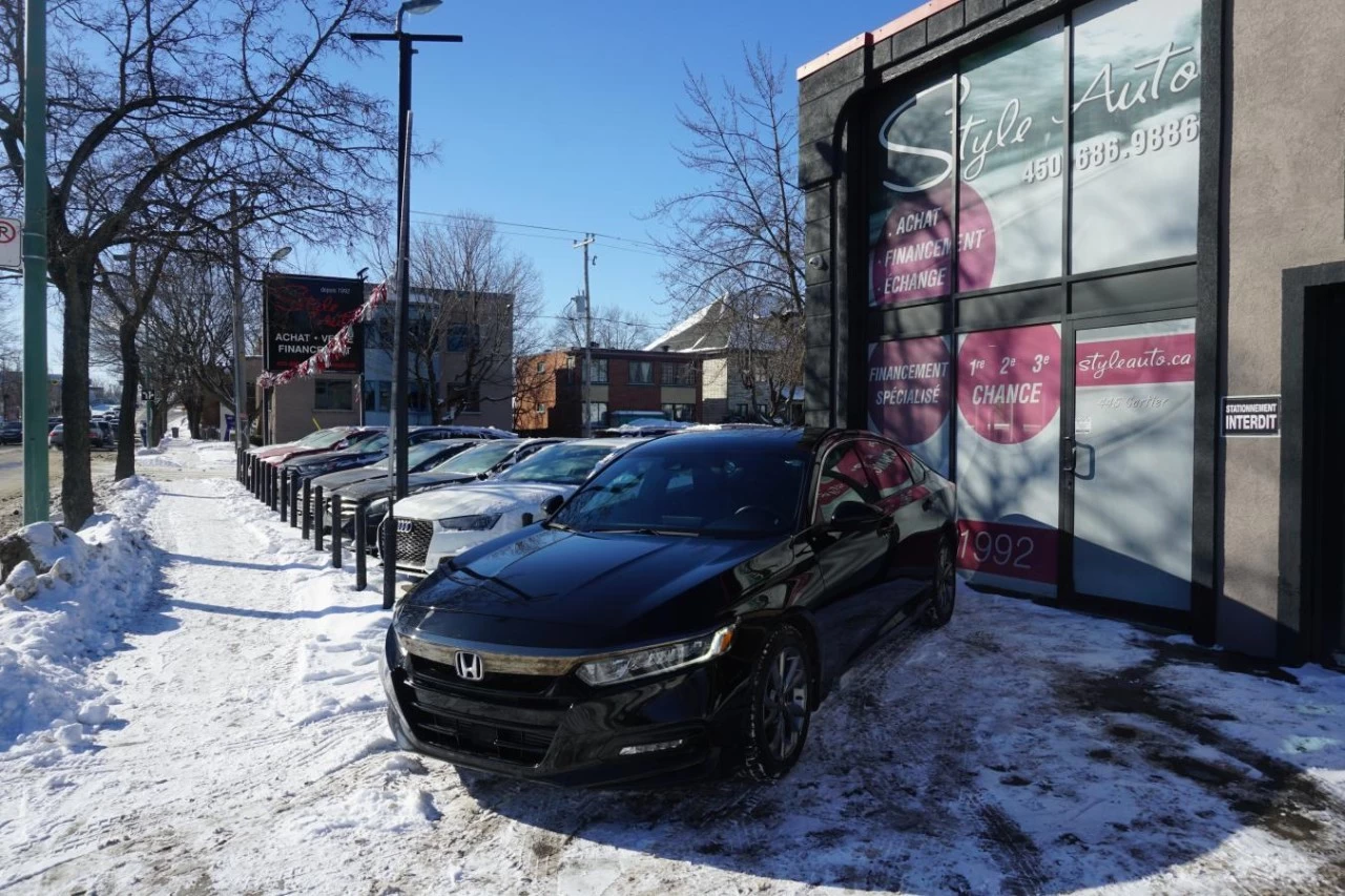 2019 Honda Accord Sedan Sport  2.0T Aut Cuir Cam Roof Main Image