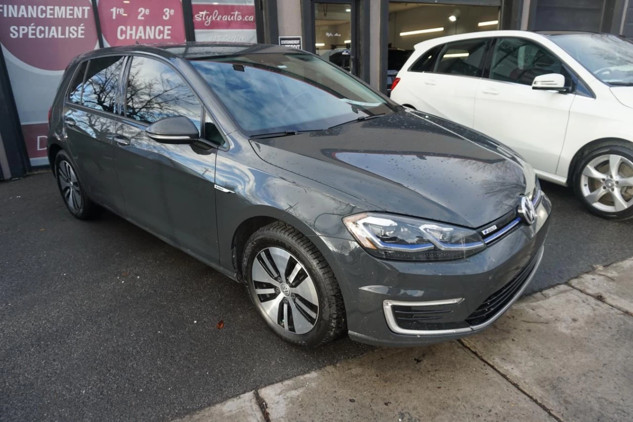 2020 Volkswagen e-Golf Comfortline camera fully loaded Image principale