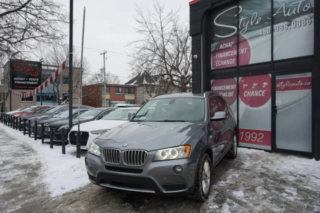 BMW X3 28i AWD LEATHER PANO ROOF 2013