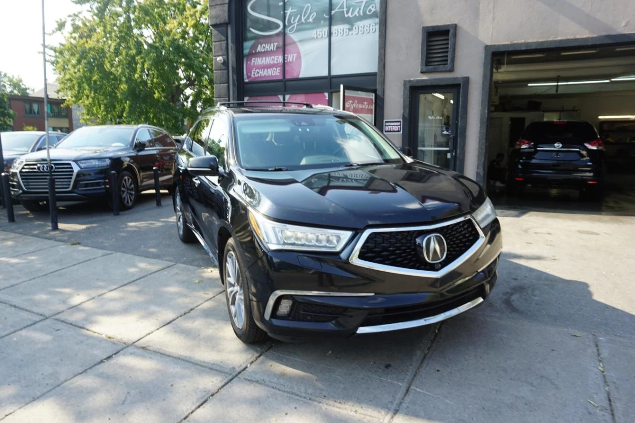 2018 Acura MDX ELITE SH-AWD 7 PASS LEATHER ROOF CAM NAV TV DVD Main Image