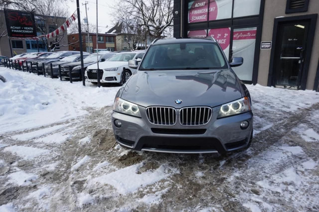 BMW X3 28i AWD LEATHER PANO ROOF 2013