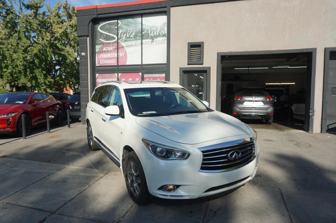 2015 Infiniti QX60 AWD 7 Pass Leather Roof Cam Nav Image principale