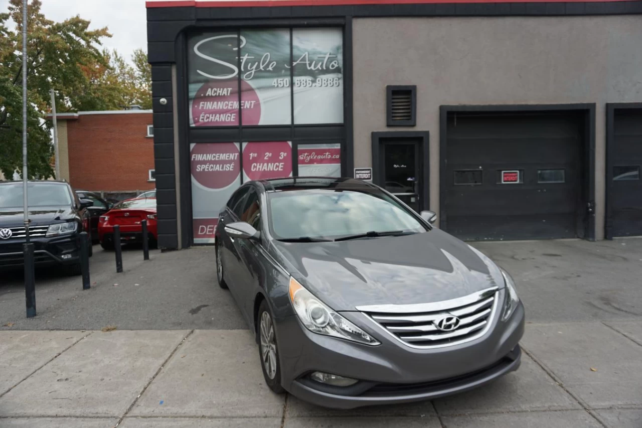 2014 Hyundai Sonata 2.4L Auto Limited Leather Roof Cam Nav Image principale