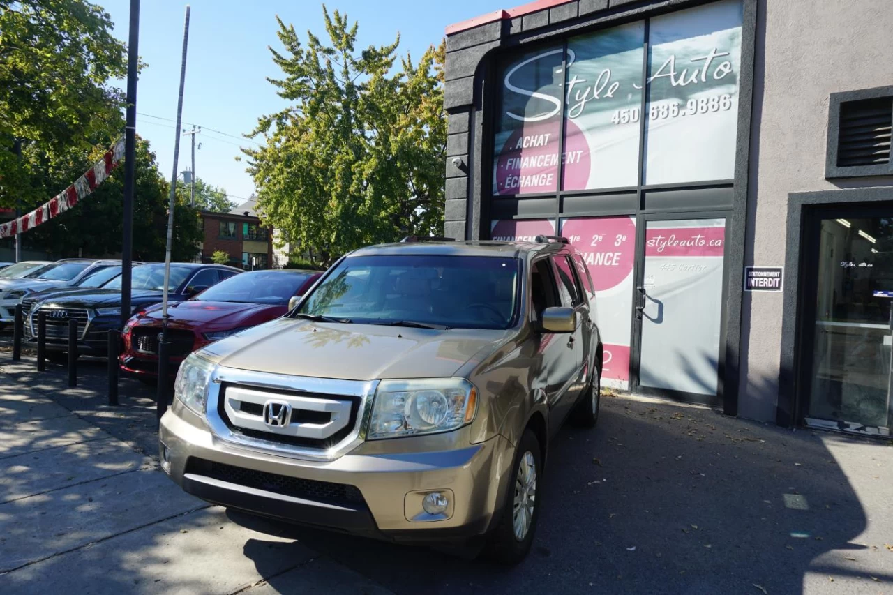 2009 Honda Pilot 4WD EX-L 8 Pass Leather Sun roof Cam Image principale