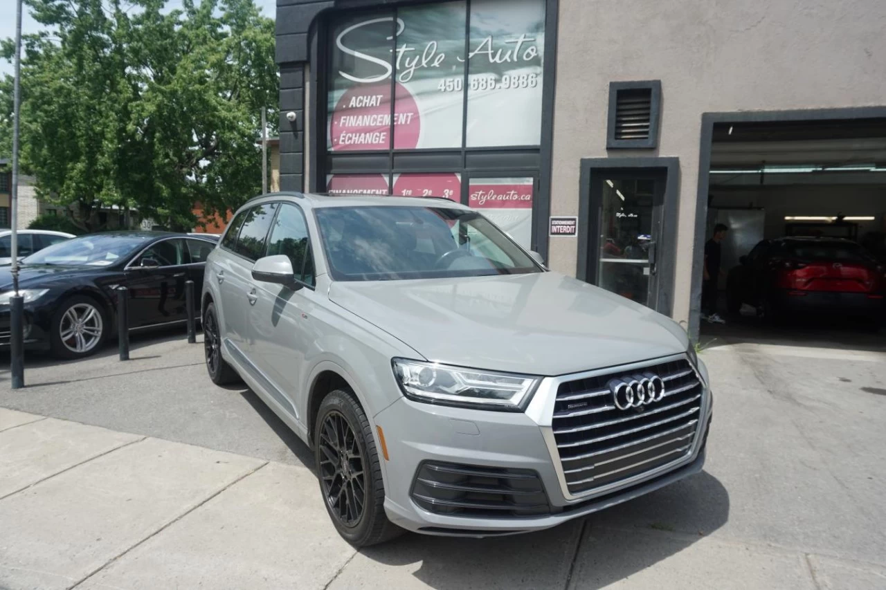 2017 Audi Q7 Quattro 3.0T Progressiv LeatherPano Roof Nav Cam Main Image