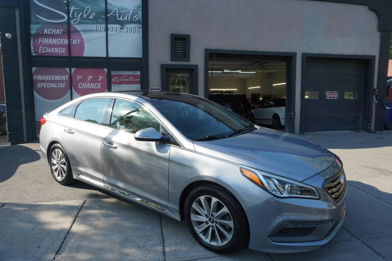 2016 Hyundai Sonata 2.4LSport Tech Fully Loaded Sun roof Cam Nav Main Image