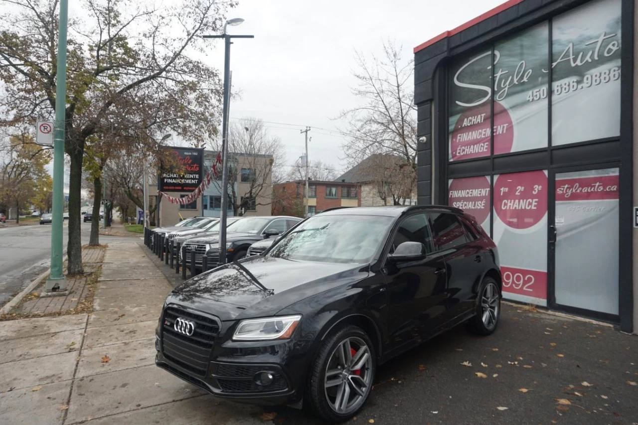 2016 Audi SQ5 quattro 3.0T Progressiv Leather Roof Cam Nav Image principale