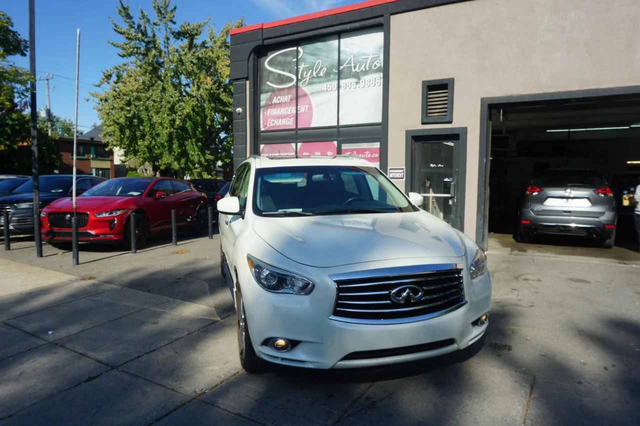 2015 Infiniti QX60 AWD 7 Pass Leather Roof Cam Nav Image principale