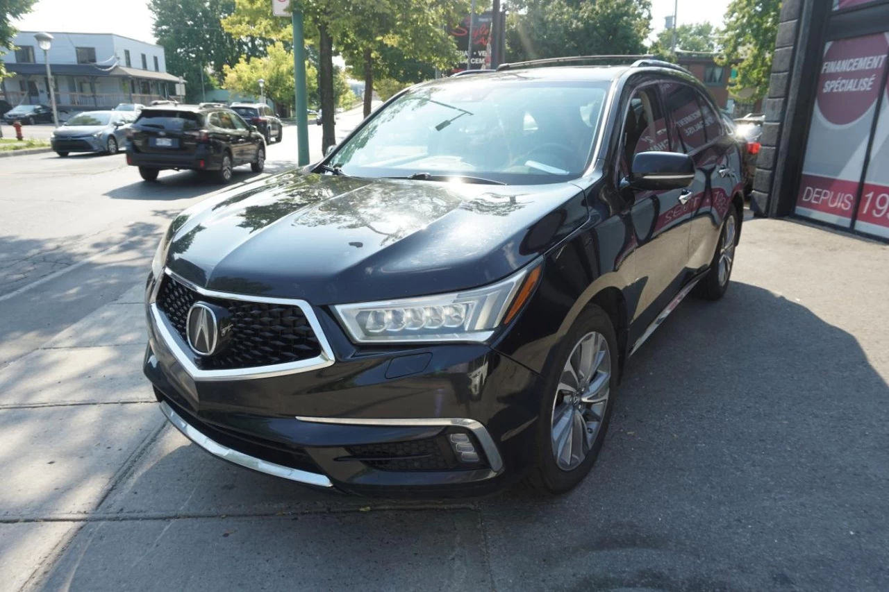 2018 Acura MDX ELITE SH-AWD 7 PASS LEATHER ROOF CAM NAV TV DVD Main Image