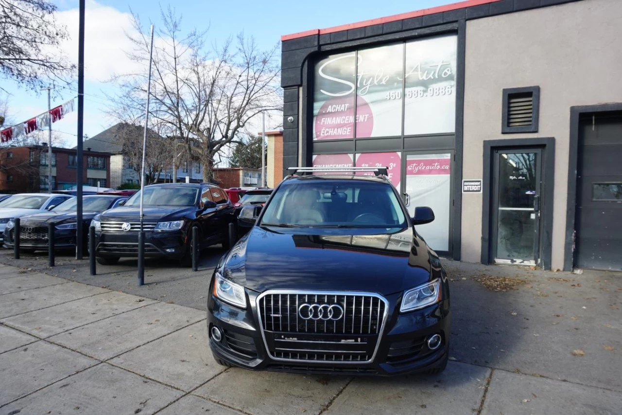 2017 Audi Q5 Quattro 3.0T Progressiv leather roof Cam Nav Image principale