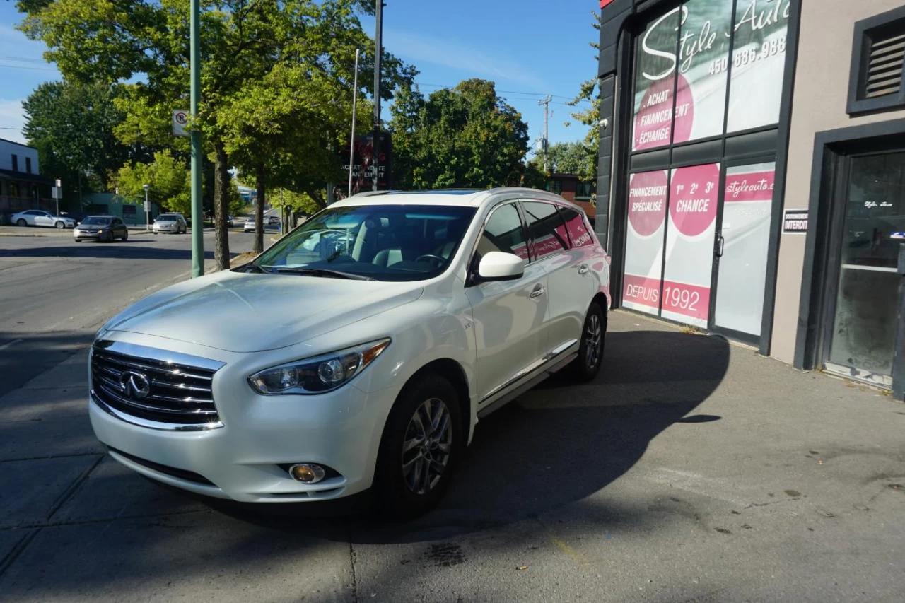 2015 Infiniti QX60 AWD 7 Pass Leather Roof Cam Nav Image principale