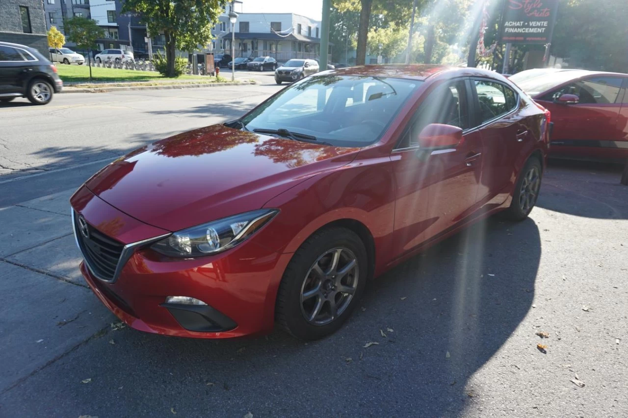 2015 Mazda Mazda3 Auto GS 2.0 LITRES SIÈGES CHAUFFANT CAM Main Image