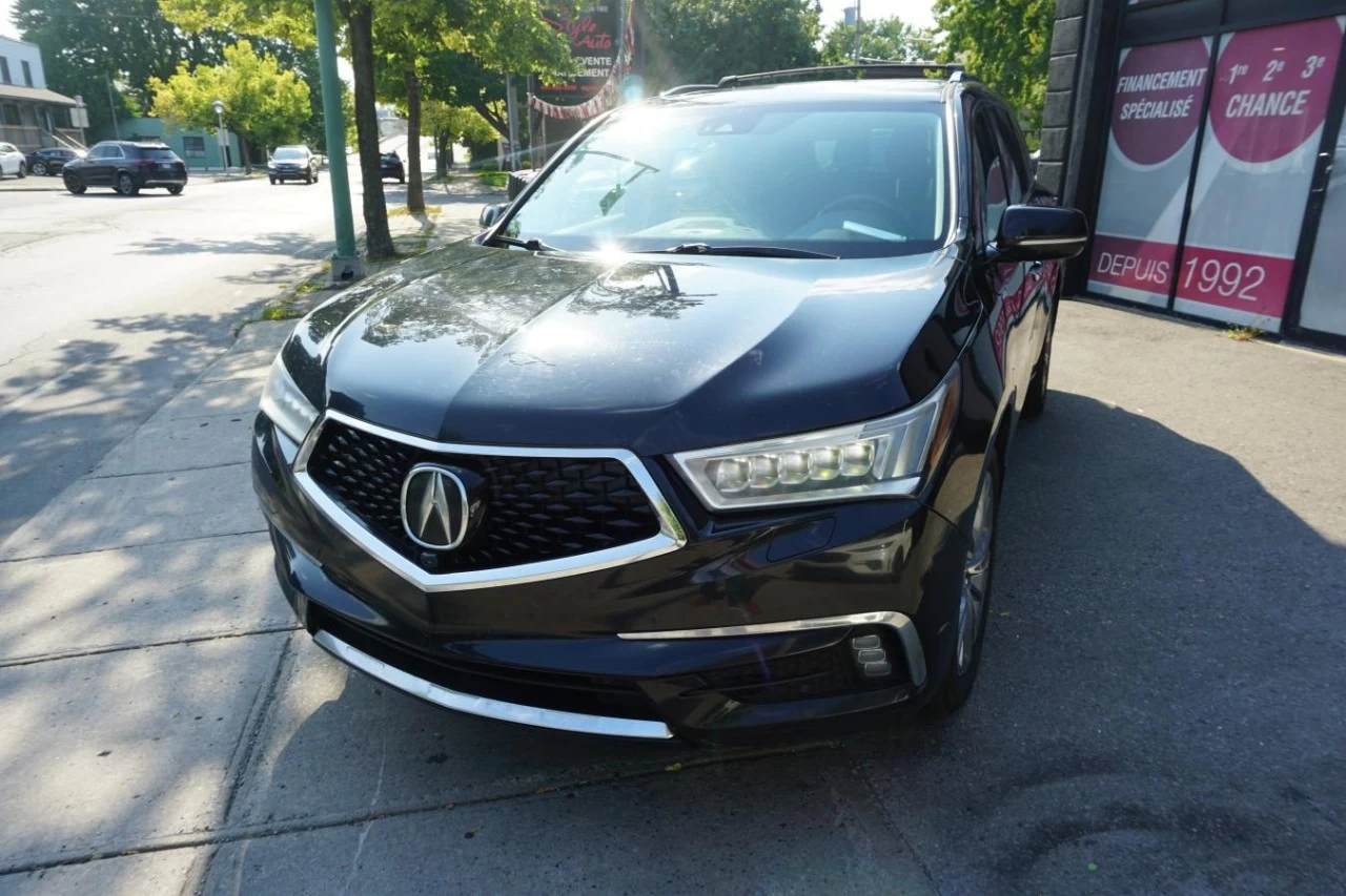 2018 Acura MDX ELITE SH-AWD 7 PASS LEATHER ROOF CAM NAV TV DVD Image principale