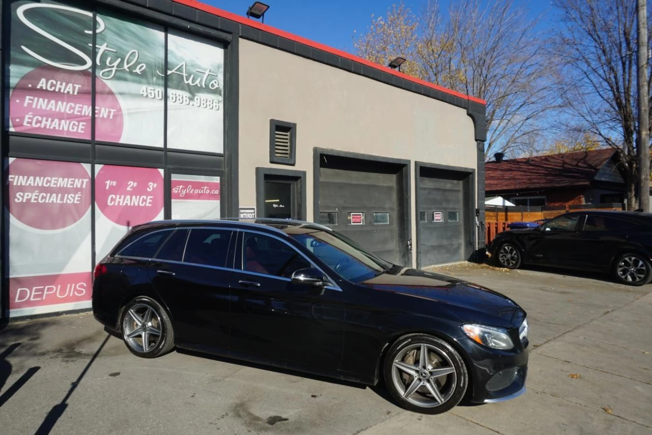 2018 Mercedes-Benz C-Class C 300 4MATIC Wagon Leather Roof Cam Nav Image principale