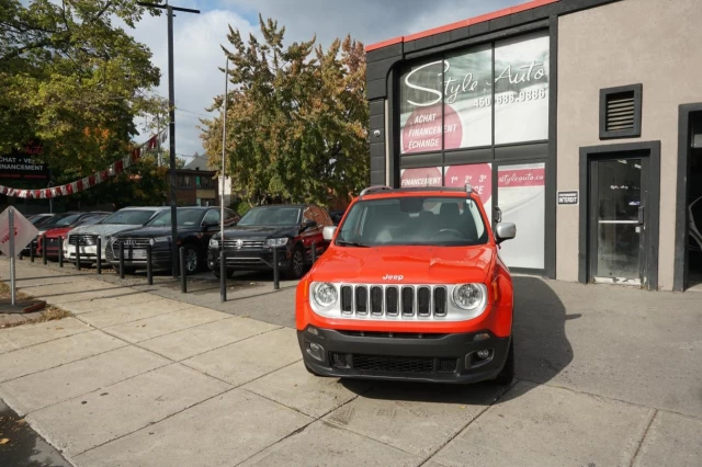 Jeep Renegade 4WD LIMITED FULLY LOADED ROOF CAM NAV 2017