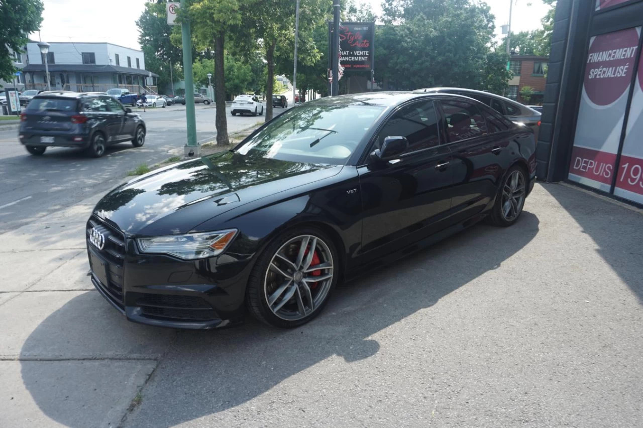 2017 Audi S6 Sdn AWD V8 Fully Loaded Leathers Roof Cam Nav Image principale