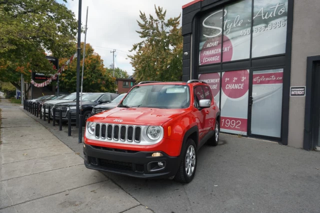 Jeep Renegade 4WD LIMITED FULLY LOADED ROOF CAM NAV 2017