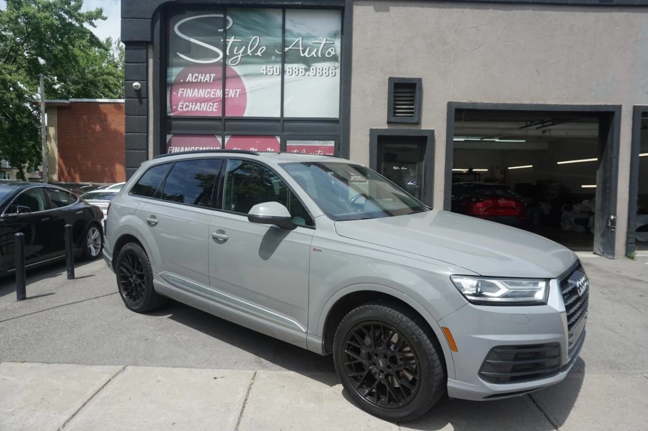 2017 Audi Q7 Quattro 3.0T Progressiv LeatherPano Roof Nav Cam Main Image