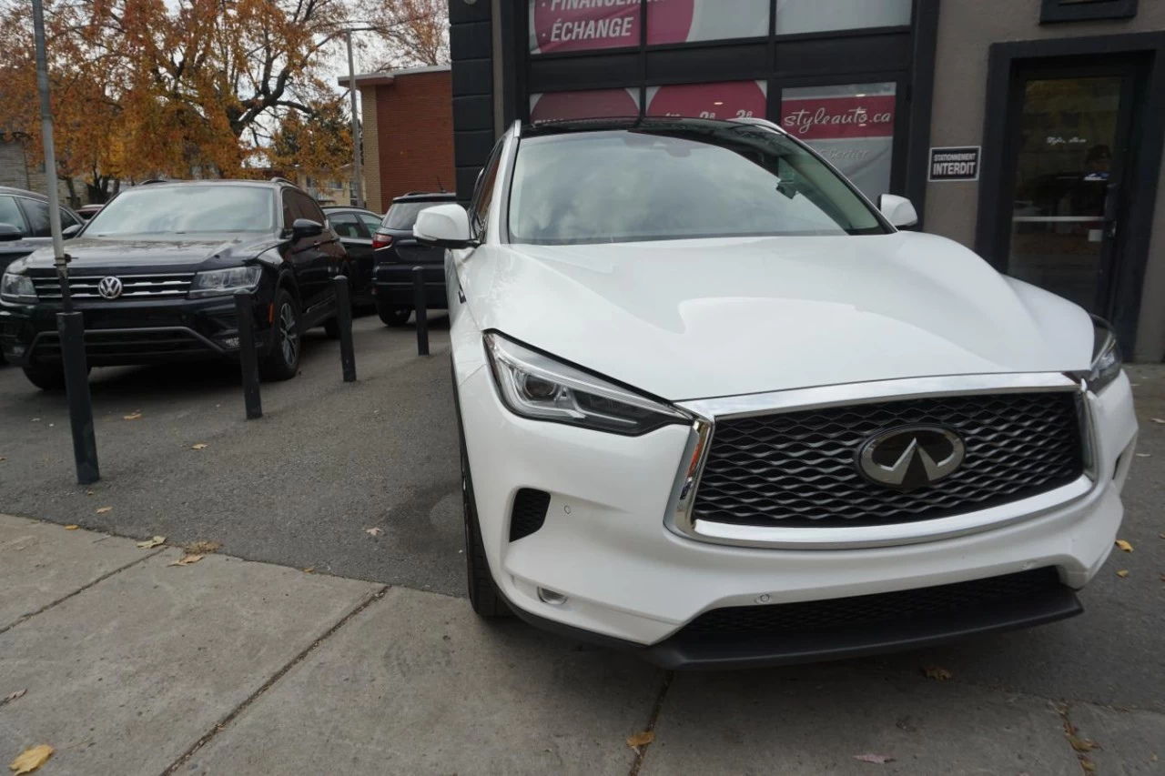 2021 Infiniti QX50 Sensory AWD Leather Roof pano Cam Nav Image principale