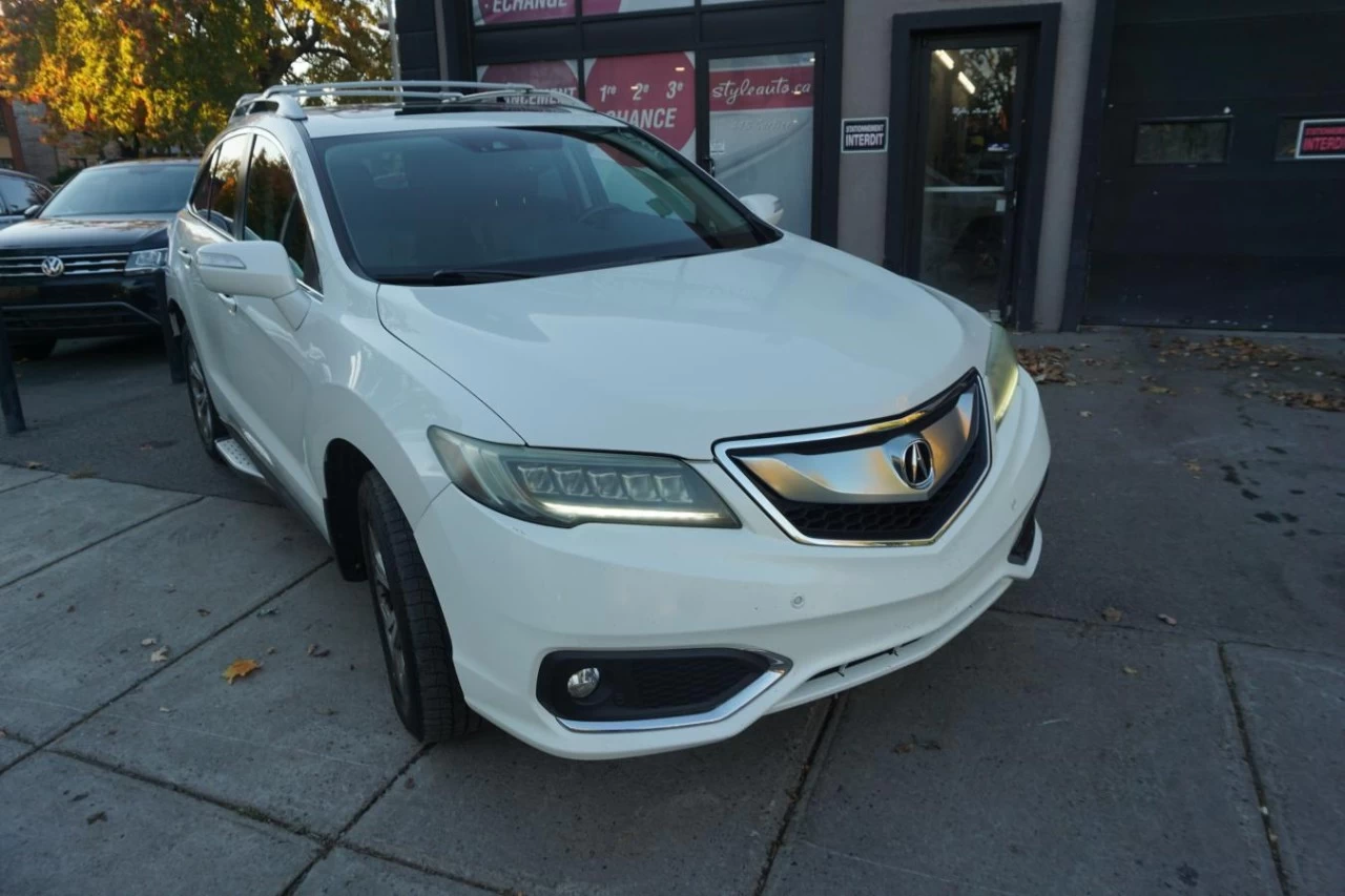 2016 Acura RDX AWD  Elite Package LEATHER ROOF CAM NAV Main Image