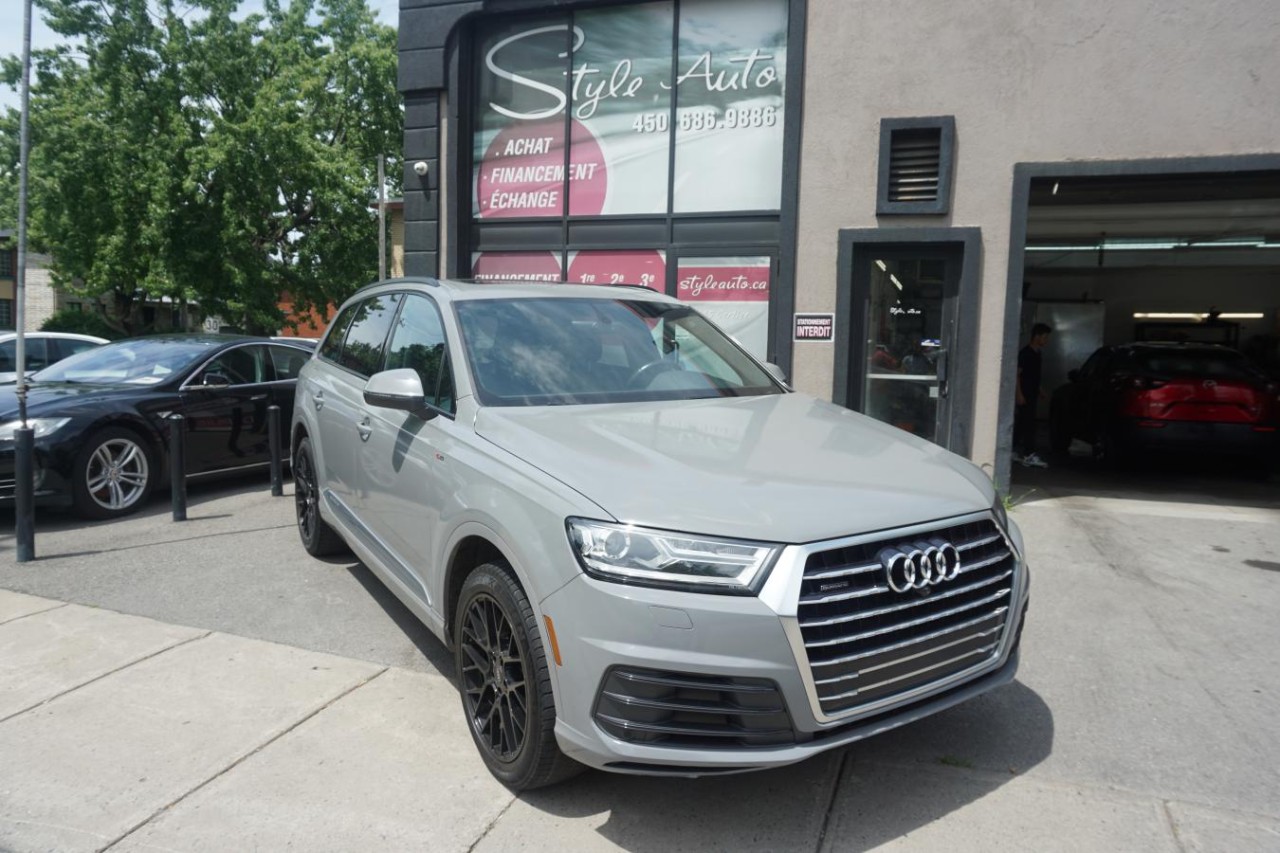 2017 Audi Q7 Quattro 3.0T Progressiv LeatherPano Roof Nav Cam Image principale