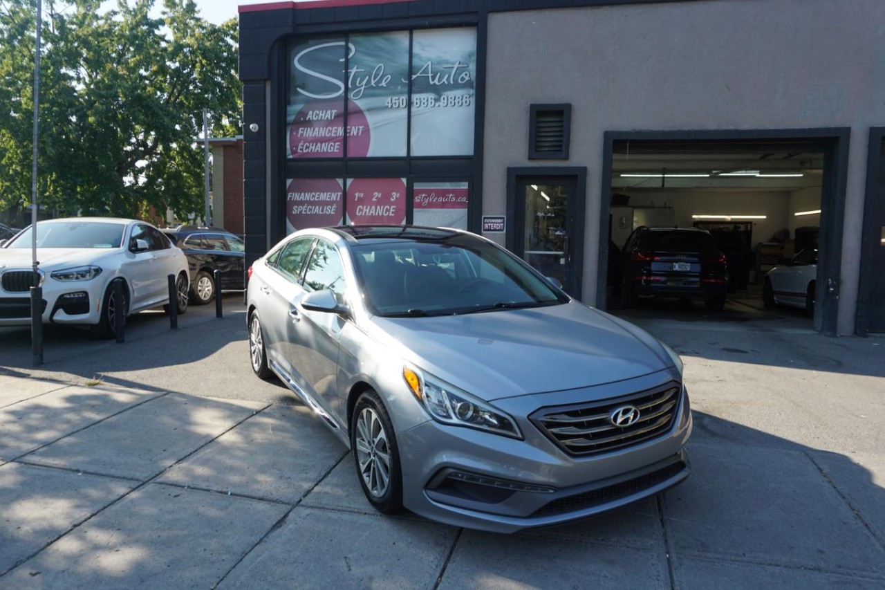 2016 Hyundai Sonata 2.4LSport Tech Fully Loaded Sun roof Cam Nav Main Image