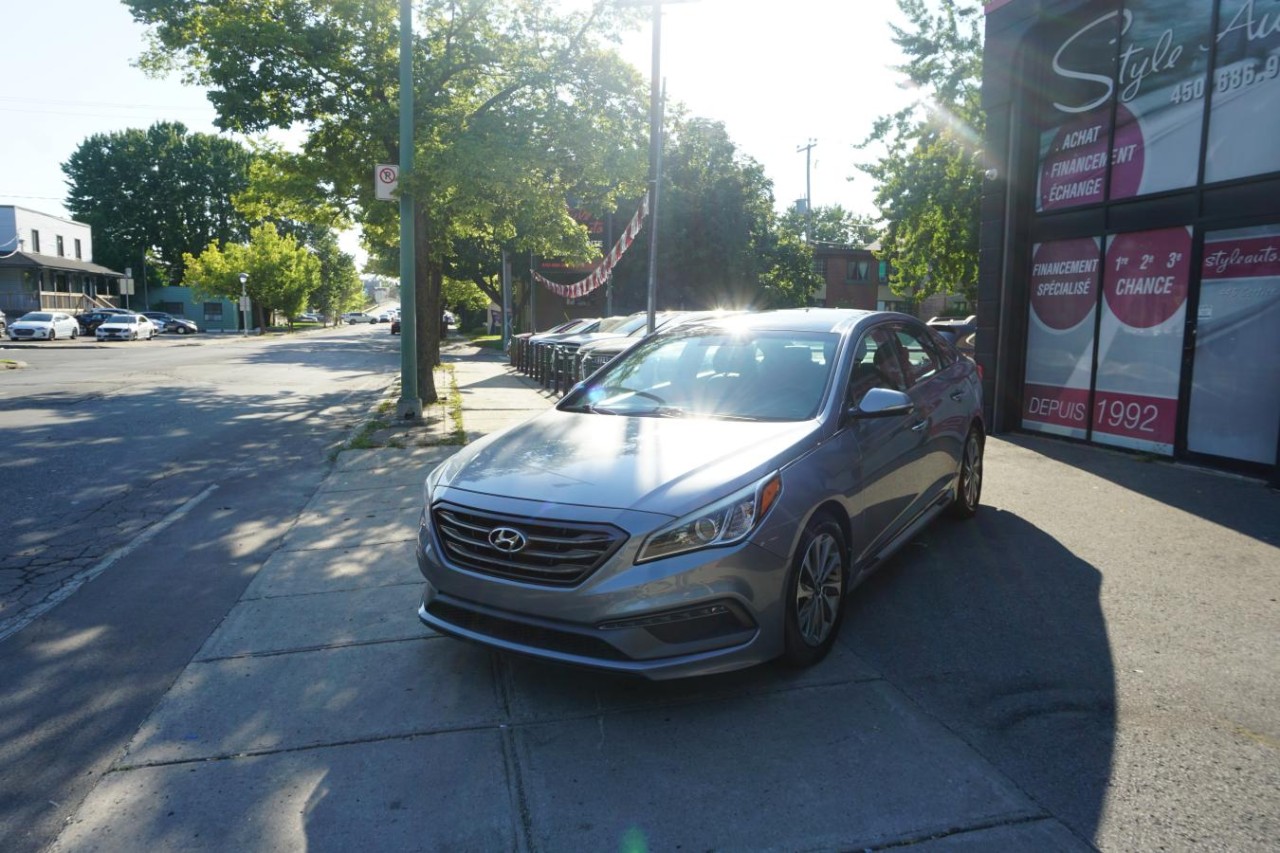 2016 Hyundai Sonata 2.4LSport Tech Fully Loaded Sun roof Cam Nav Image principale