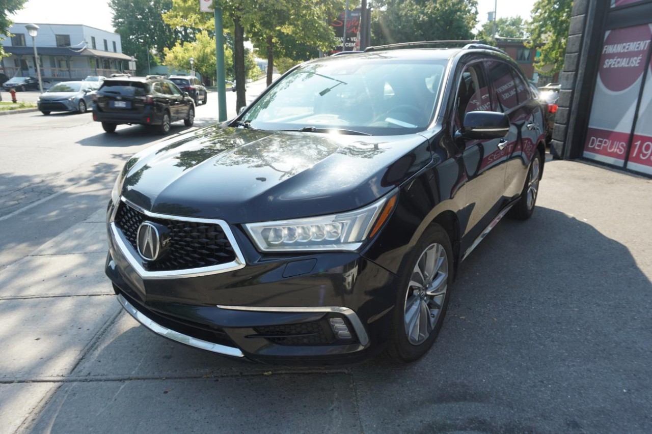 2018 Acura MDX ELITE SH-AWD 7 PASS LEATHER ROOF CAM NAV TV DVD Image principale