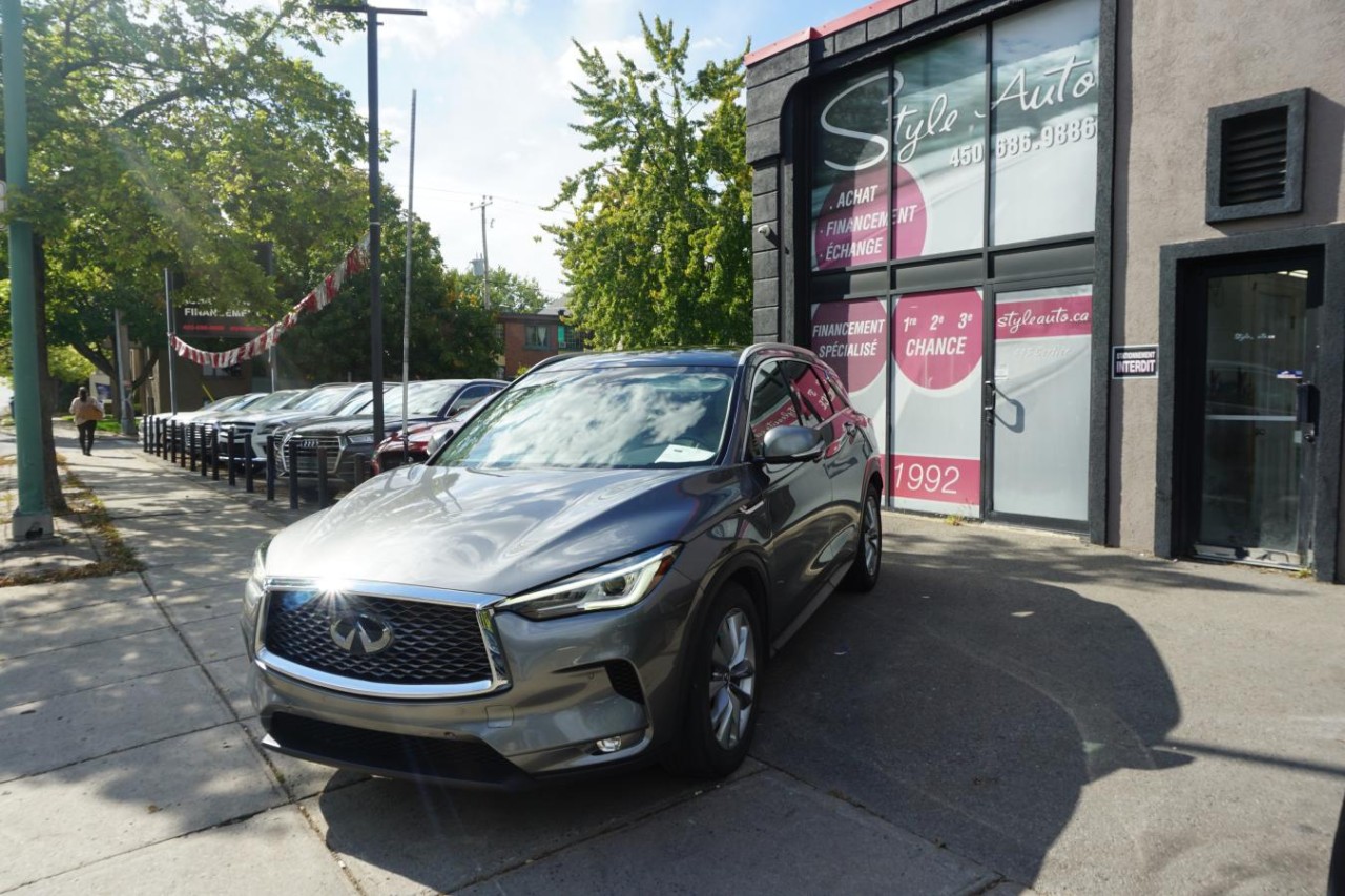 2019 Infiniti QX50 LUXE AWD LEATHER ROOF CAMERA NAV Image principale