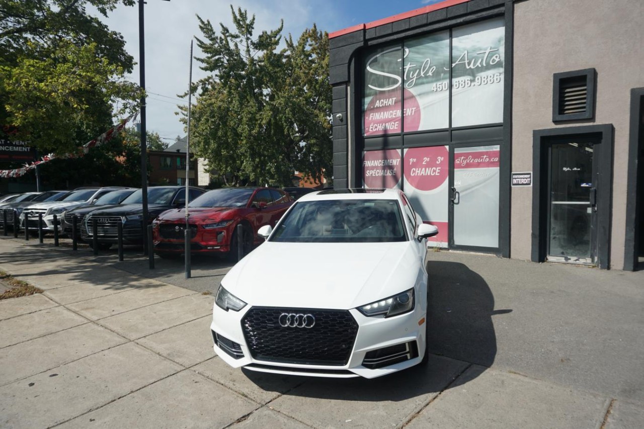 2018 Audi A4 2.0 TFSI quattro Komfort S tronic Leather Roof Cam Image principale