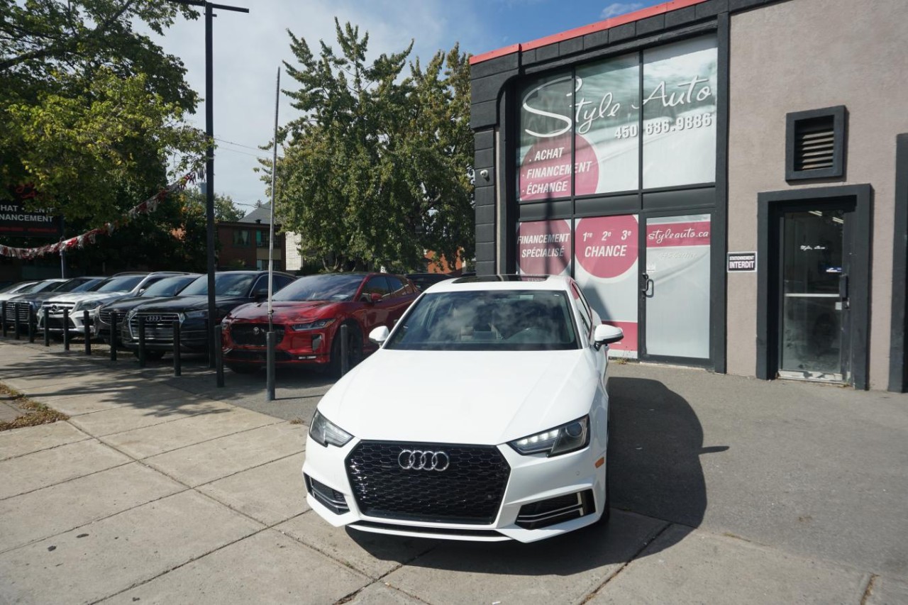 2018 Audi A4 2.0 TFSI quattro Komfort S tronic Leather Roof Cam Image principale