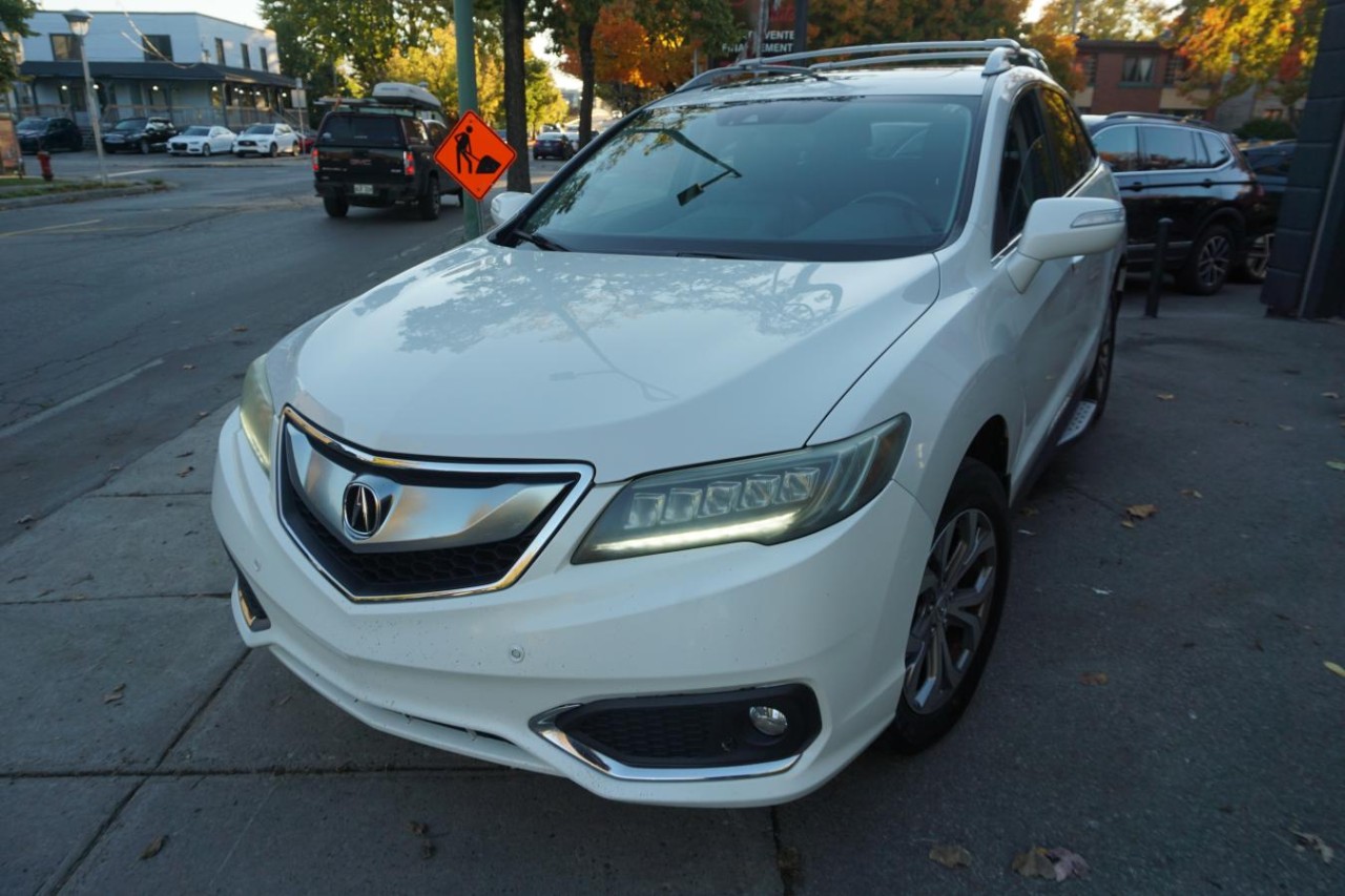 2016 Acura RDX AWD  Elite Package LEATHER ROOF CAM NAV Main Image