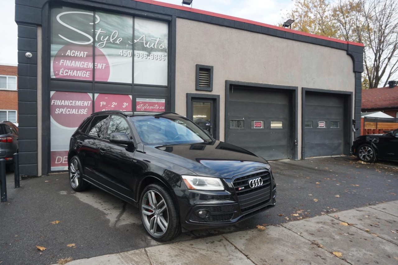 2016 Audi SQ5 quattro 3.0T Progressiv Leather Roof Cam Nav Image principale