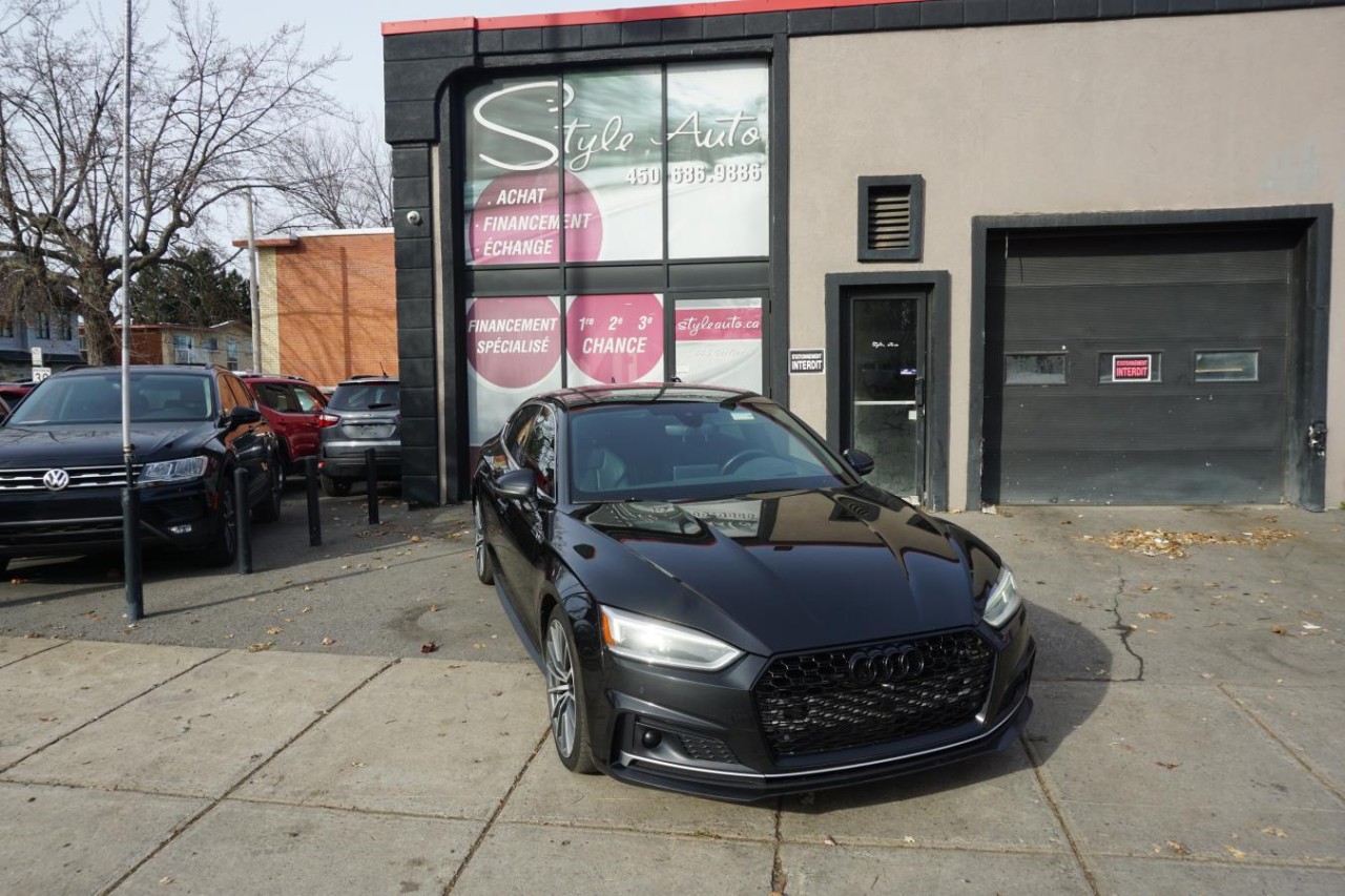 2018 Audi A5 2.0 TFSI quattro Technik S-line leather roof cam Main Image