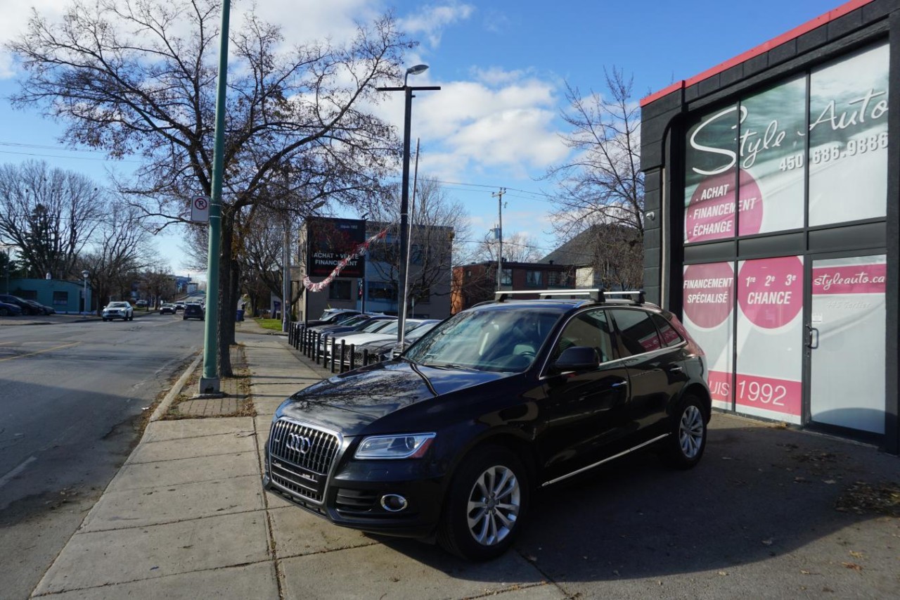 2017 Audi Q5 Quattro 3.0T Progressiv leather roof Cam Nav Image principale