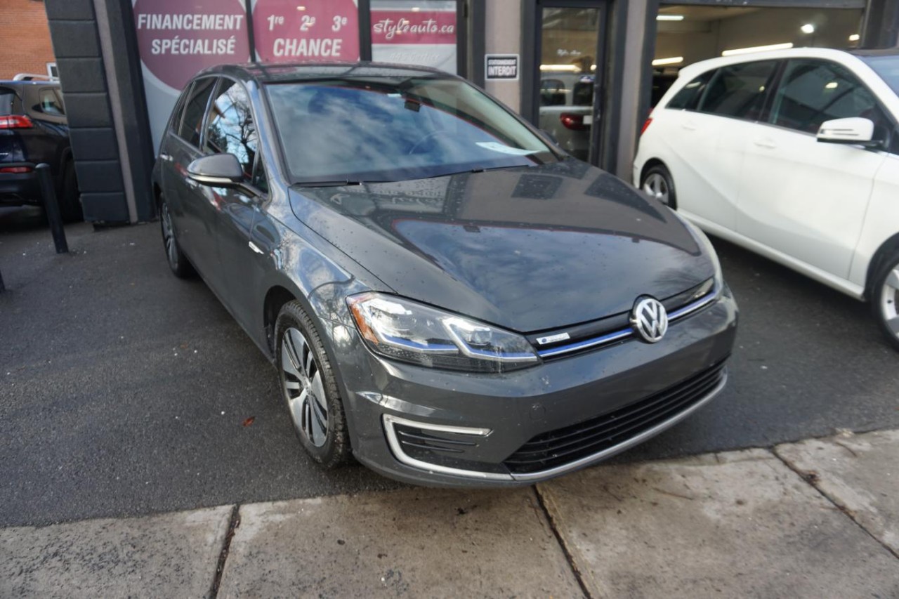 2020 Volkswagen e-Golf Comfortline camera fully loaded Image principale